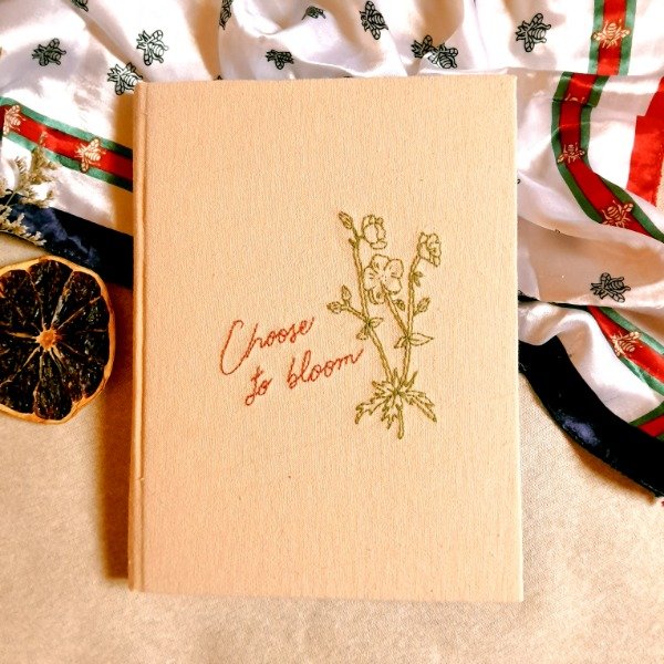Producto - Cuaderno a5 - "Choose to bloom"