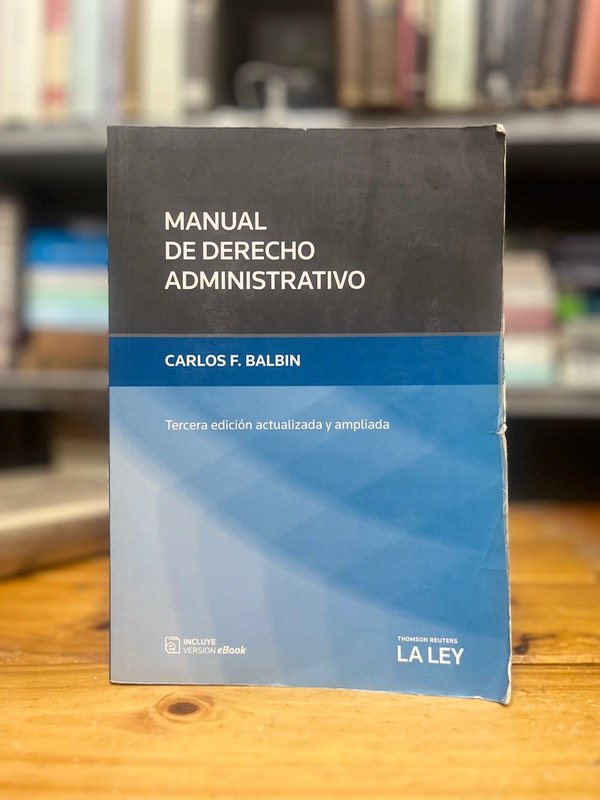 Producto - Manual de derecho administrativo Balbin