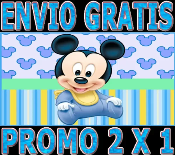 Producto - Kit Imprimible Mickey Bebe