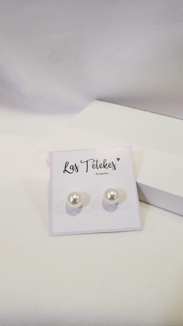 Producto - Aros perlas mediana