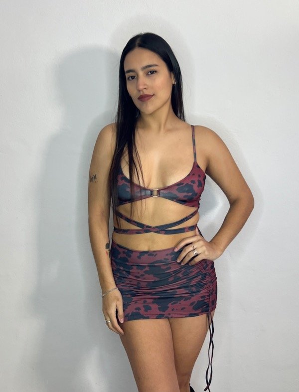 Producto - Top vaquita rojo