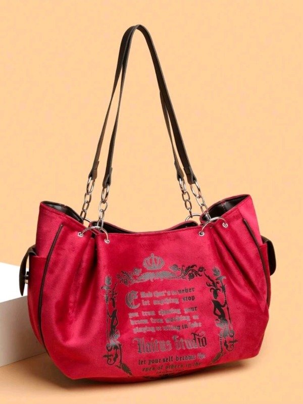 Producto - Cartera simil Juicy bordo