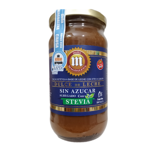 Producto - Dulce de leche con stevia Doña Magdalena x400grs