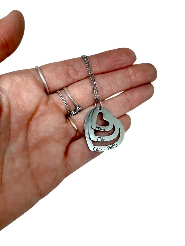 Producto - Medallas con nombres de hijos