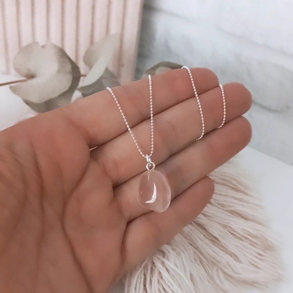 Producto - DIJE CUARZO ROSA cod 3