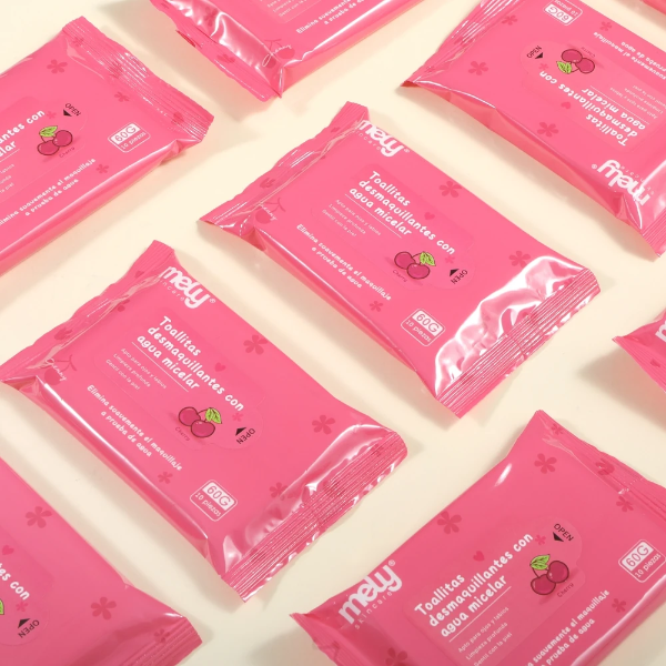 Producto - Toallitas desmaquillante mely