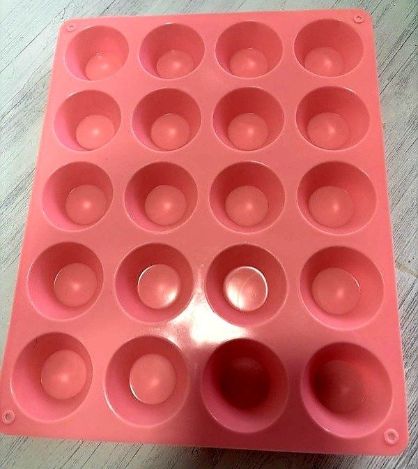 Producto - Molde silicon de mini cupcake x20