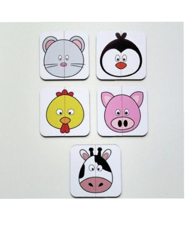 Producto - Rompecabezas Animalitos 2 Piezas