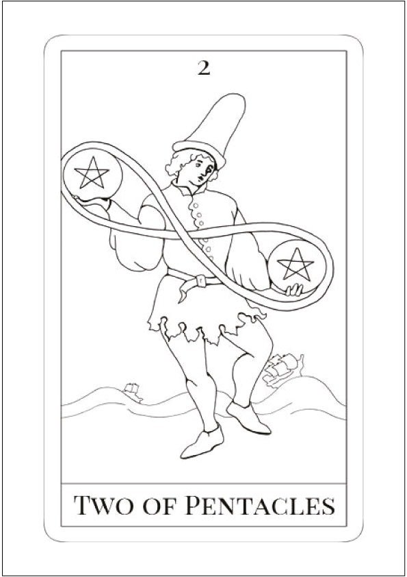 Producto - Tarot Pdf Colorear E Imprimir Arcanos Mayores Menores - 4