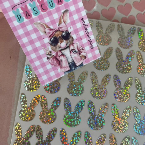 Producto - Vinilos formitas conejos