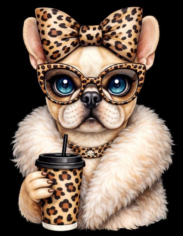 Producto - Perro animal print