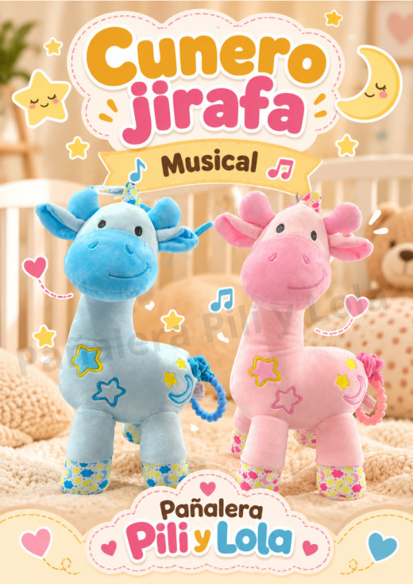 Producto - Cunero musical jirafa
