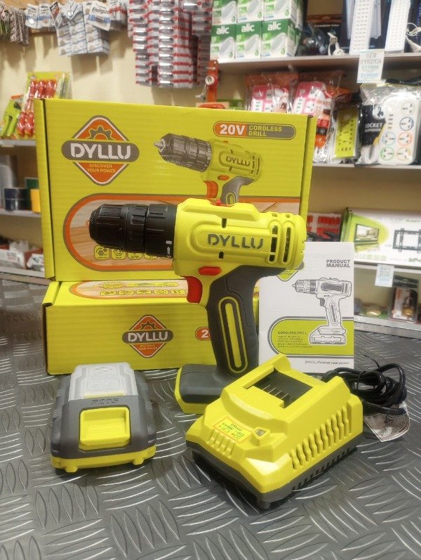 Producto - TALADRO/ATORNILLADOR DYLLU 20V