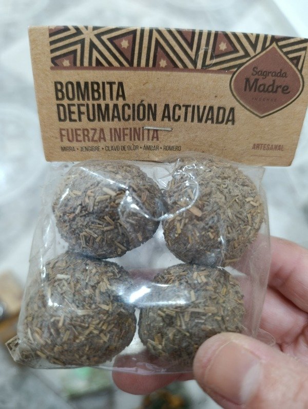 Producto - Bombita para defumar fuerza infinita