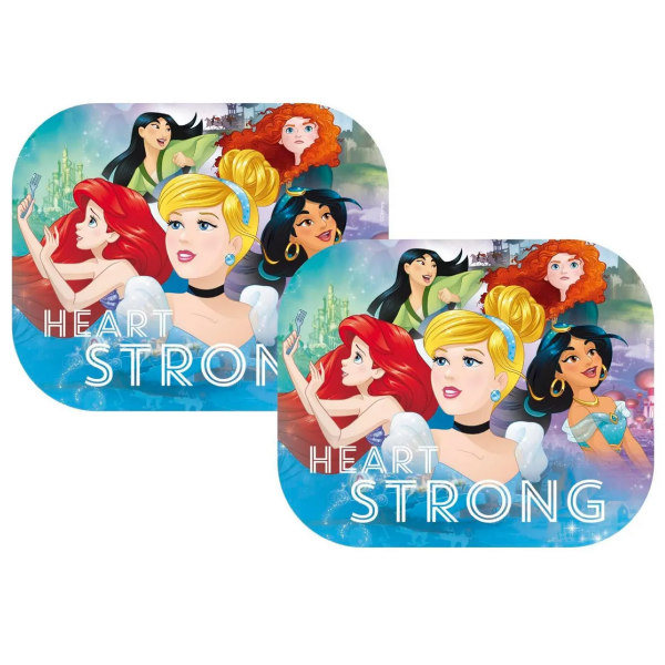 Producto - JGO CORTINA DISNEY LATERAL PLEGABLE PRINCESAS STRONG. 44x38CM CO-145