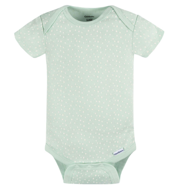 Producto - Body para Niñas marca Gerber Mint polka