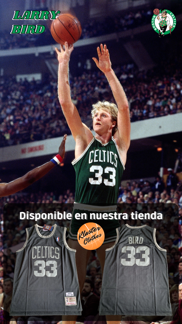 Producto - Larry Bird #33 Gris