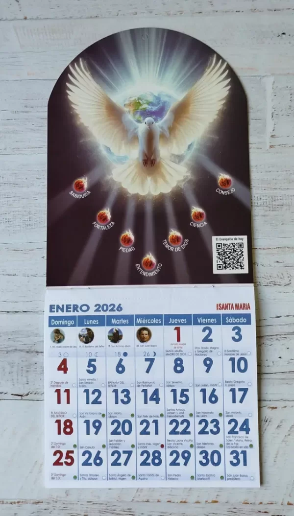 Producto - Calendario Espíritu Santo