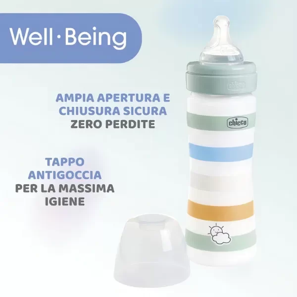 Producto - Chicco - Mamadera Well Being x 250 - 4