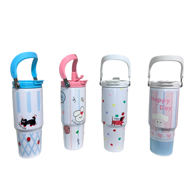 Producto - QUENCHER CON DISEÑOS DOBLE PICO  887ml