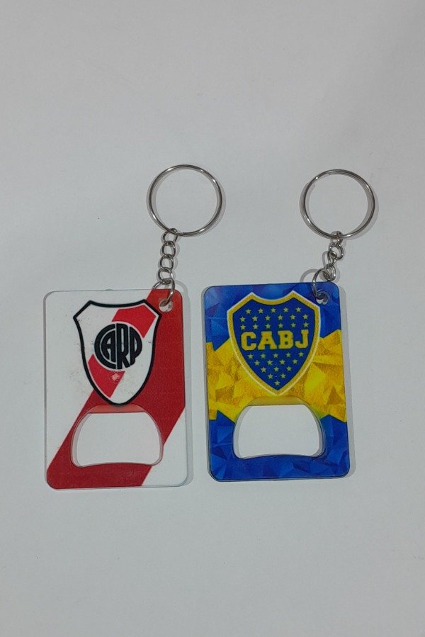 Producto - LLAVERO DESTAPADOR ACRÍLICO RIVER