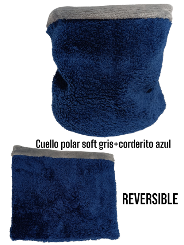 Producto - CUELLO DE POLAR SOFT REVERSIBLE