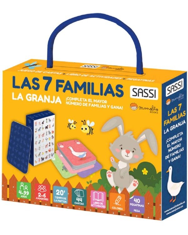 Producto - Juego de Cartas Las 7 Familias Granja y Bosque - 2