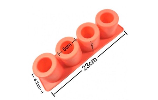Producto - MOLDE SILICONA MACETA X4 - 2