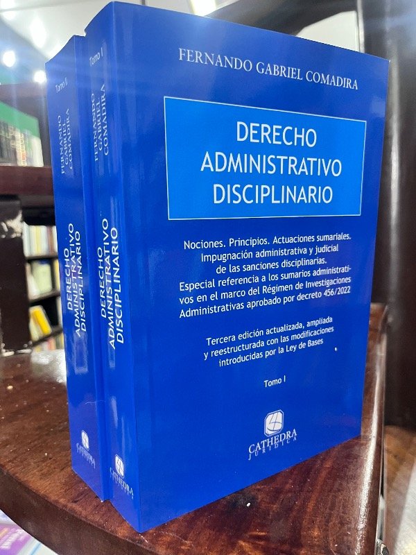 Producto - DERECHO ADMINISTRATIVO DISCIPLINARIO 2 tomos . Comadira - 2
