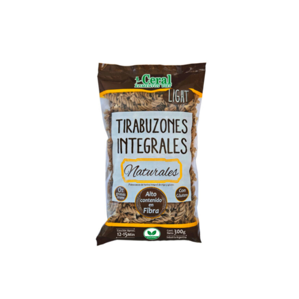 Producto - Tirabuzones integrales naturales light - Ceral