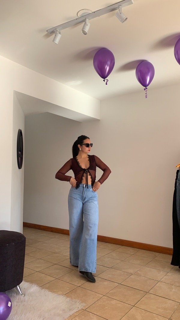 Producto - Jeans wide leg Navy