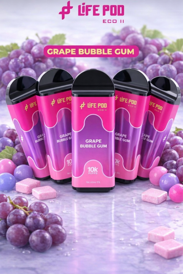 Producto - LIFE POD ECO II GRAPE BUBBLEGUM