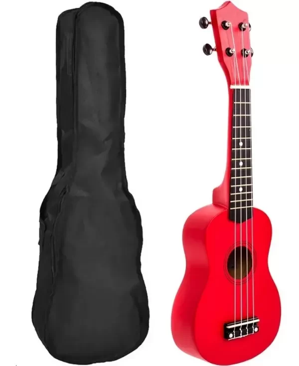 Producto - BREYER Ukelele soprano rojo (con funda)