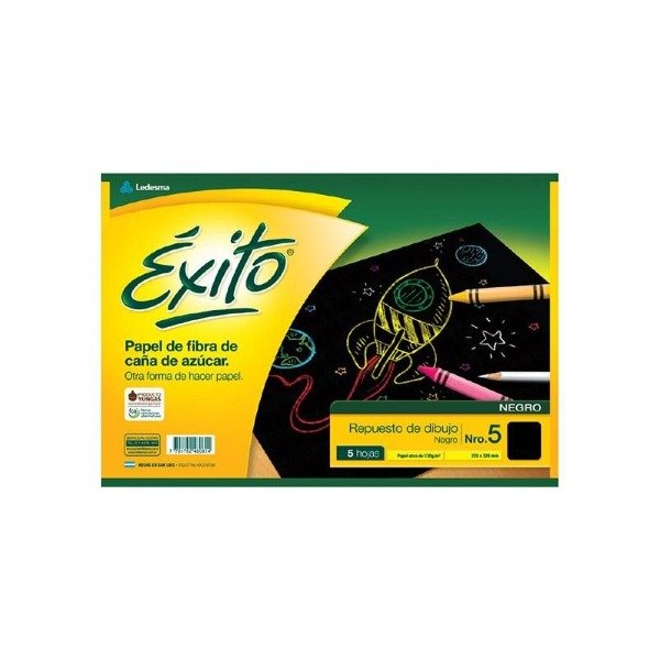 Producto - REPUESTO DIBUJO N5 NEGRO EXITO