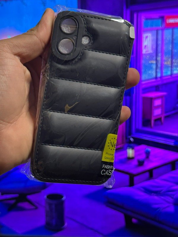 Producto - FUNDA PUFFER IPHONE 16 (NEGRO)