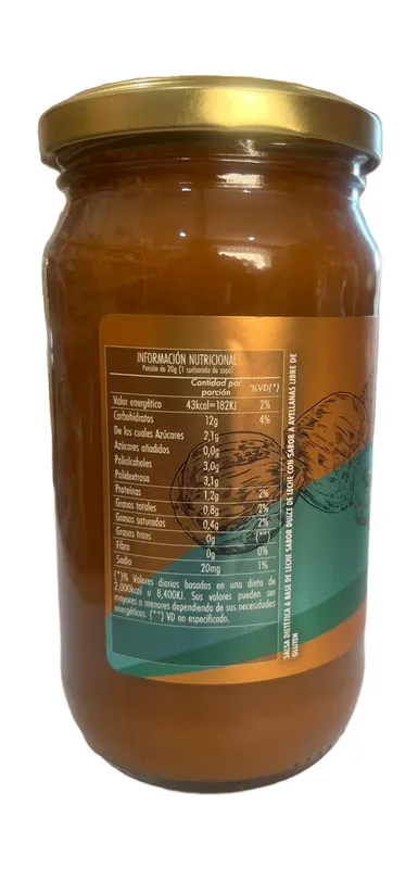 Producto - Dulce de Leche Sabor Avellana Con Stevia 400 Grs Doña Magdalena Sin Tacc - 1