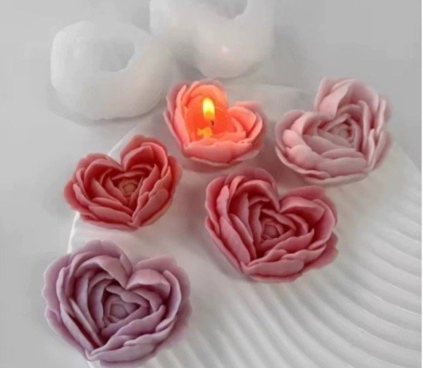 Producto - MOLDE SILICONA CORAZON PIMPOLLO GRANDE