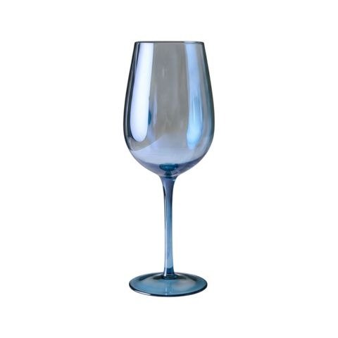 Producto - COPA DE CRISTAL AZUL 26CM CAJA X6