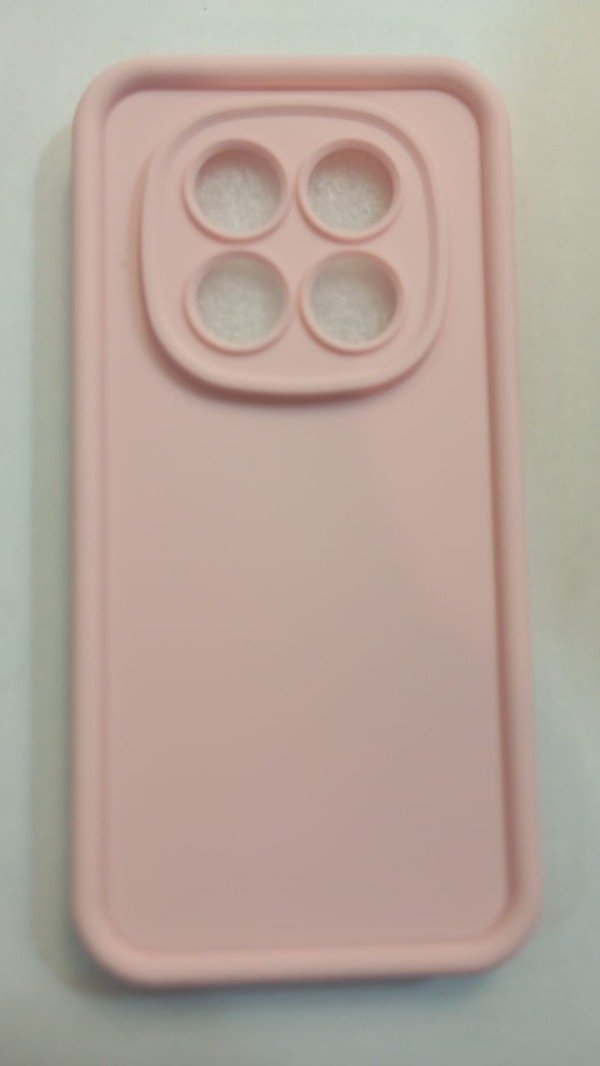 Producto - Funda Silicona Premium Rosa para Xiaomi Redmi Note 15 Pro