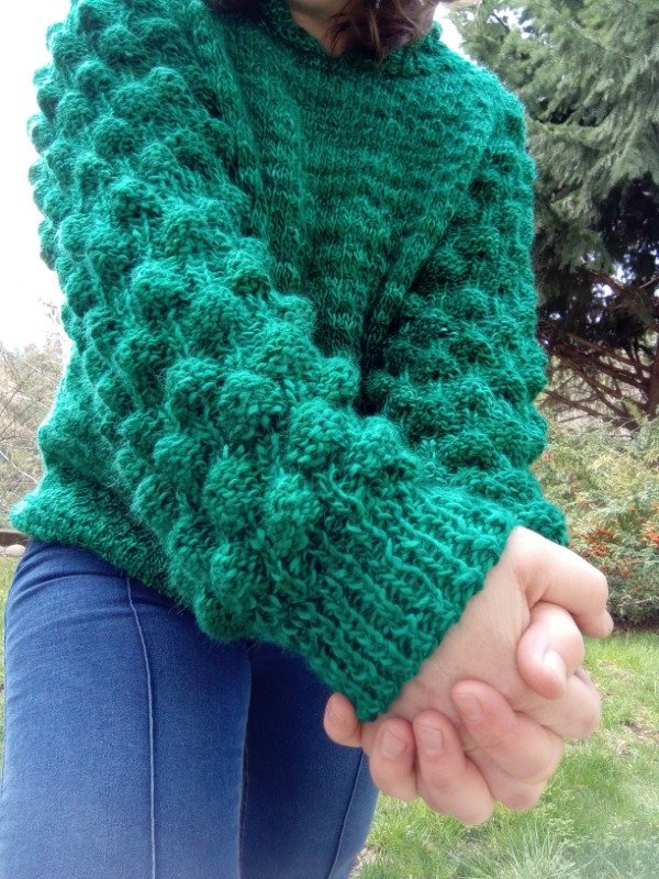 Producto - Sweater popcorn verde