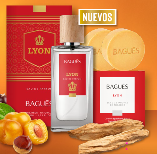 Producto - Set Perfume de 50 ml + 2 Jabones tocador "Lyon" para Hombre