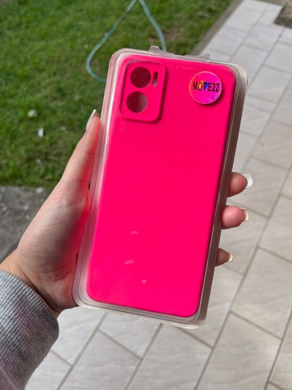 Producto - E22 y e22i silicona con felpa fucsia