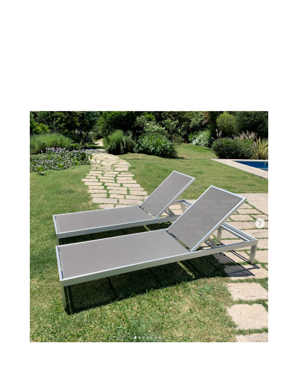 Producto - Reposeras Surya Fiji De aluminio y tela que no se calienta