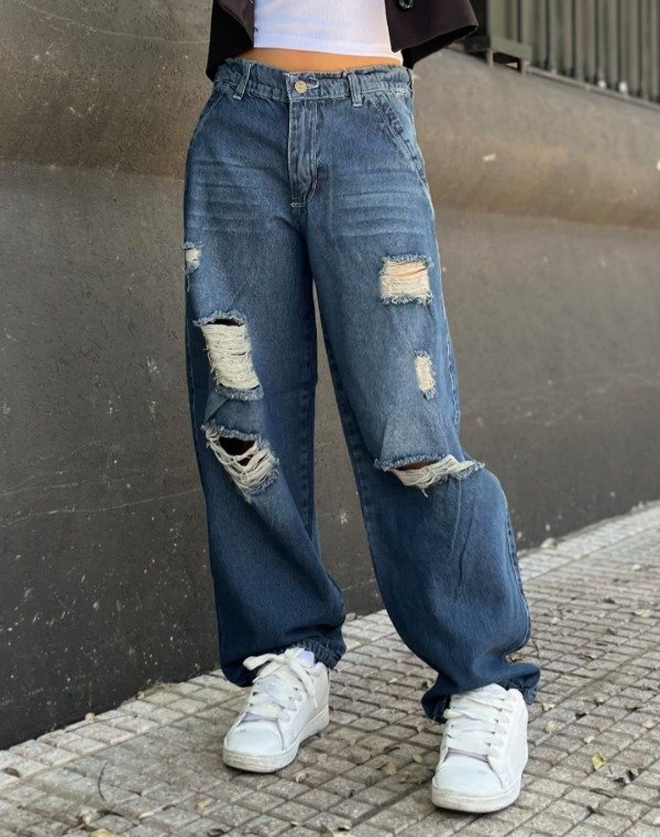 Producto - Baggy oxido con roturas