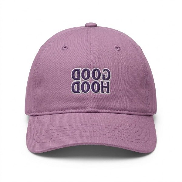Producto - Gorra clásica para adultos con bordado "good hood" lila