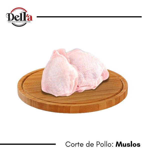Producto - Muslo de pollo x kg Dell'a