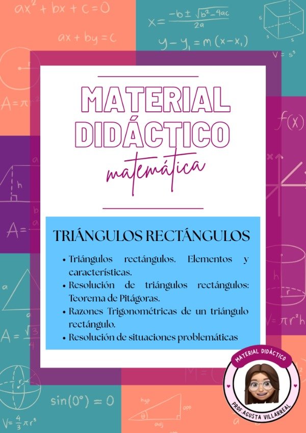 Producto - TRIÁNGULOS RECTÁNGULOS