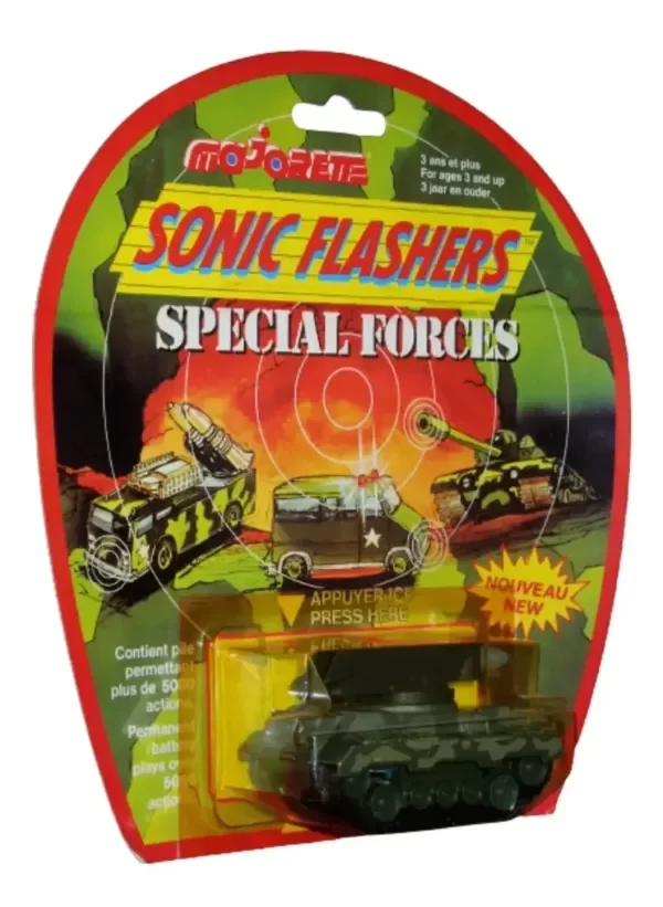 Producto - Majorette Sonic Flashers Tanque Misil Serie 2330