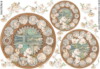 Producto - ART-NOUVEAU 2 TRANSFERMIXED A3