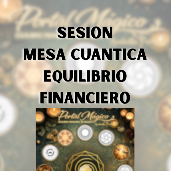 Producto - SESIÓN MESA EQUILIBRIO FINANCIERO